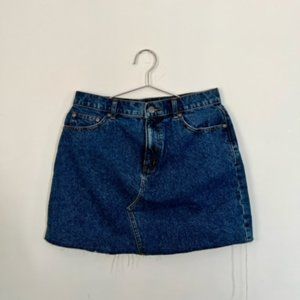Sportsgirl Denim Mini Skirt, AU SIZE 12, US 8